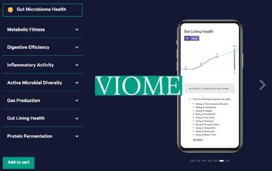 viome app and testing results