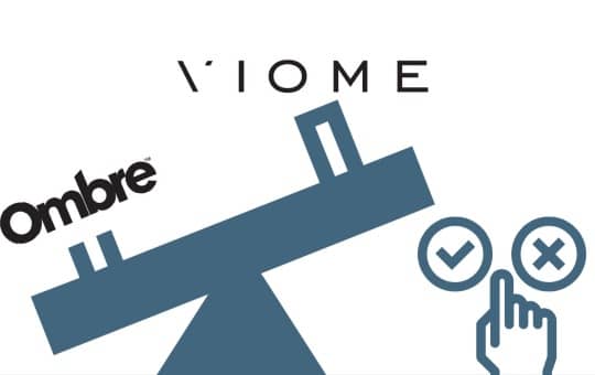 weight options ombre or viome