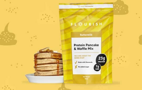 flourish high protein pancake mix