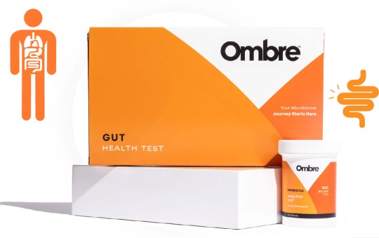 personalized gut health test kit by Ombre