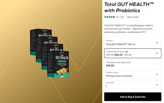 cost total gut health buy onnit website