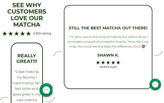 honest customer reviews tenzo matcha tea