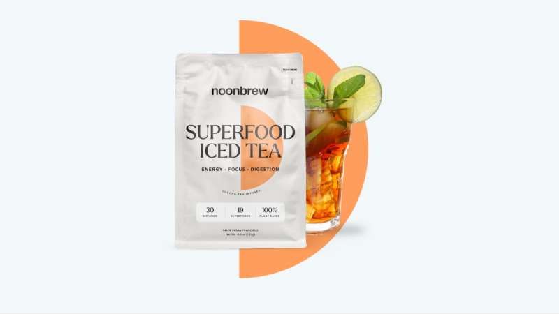 NoonBrew review superfood iced tea featured image