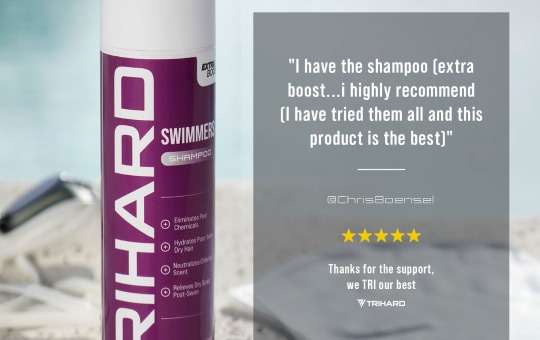 trihard shampoo swimmer reviews