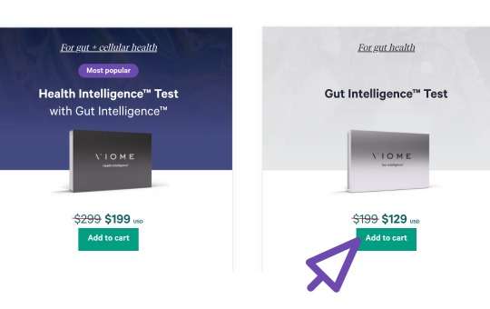 cost and where to buy viome gut health test