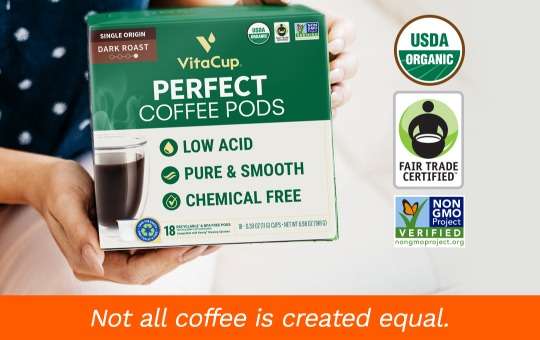 benefits of vitacup perfect low acid coffee