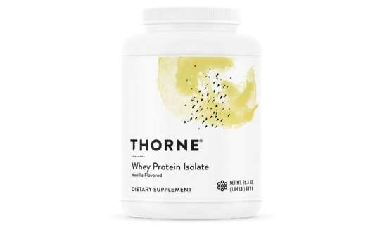 post workout protein thorne whey isolate