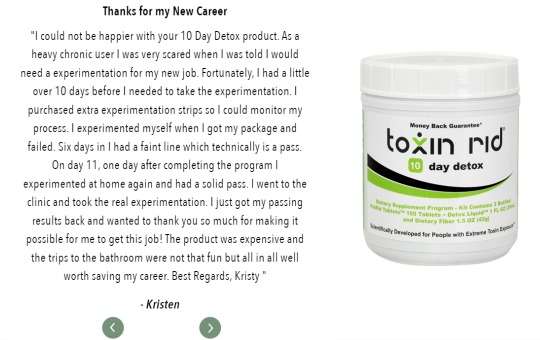 customer review of toxin rid 10 day detox