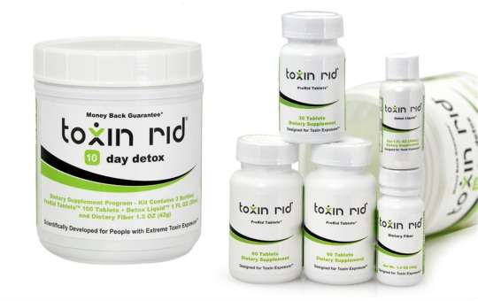 products with toxin rid 10 day detox