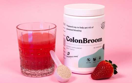 colon broom mixed up red drink
