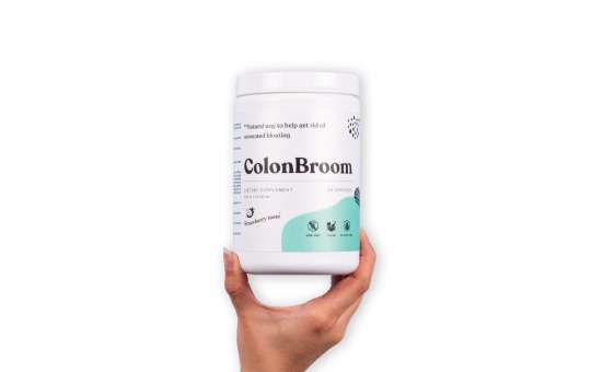 holding Colon Broom product