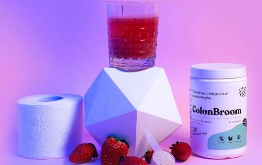 ColonBroom strawberry mixed drink