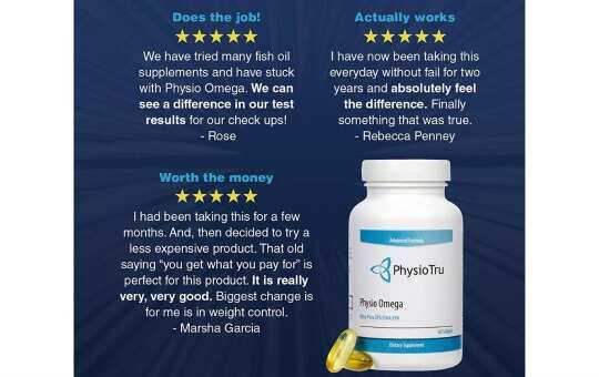 customer reviews of physio omega 3