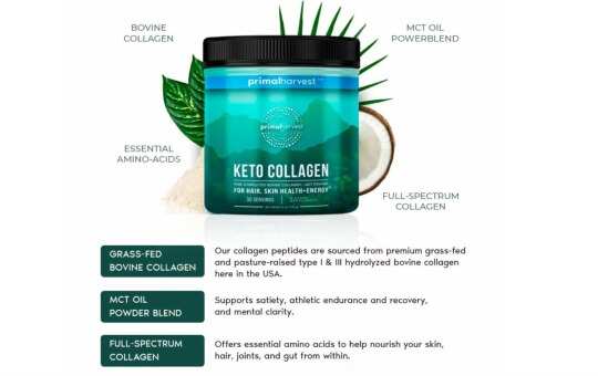 ingredients primal keto collagen