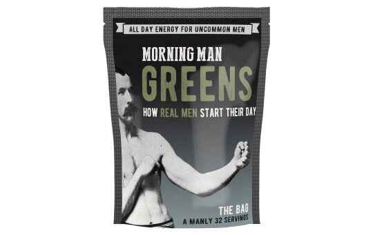 bag of morning man greens product