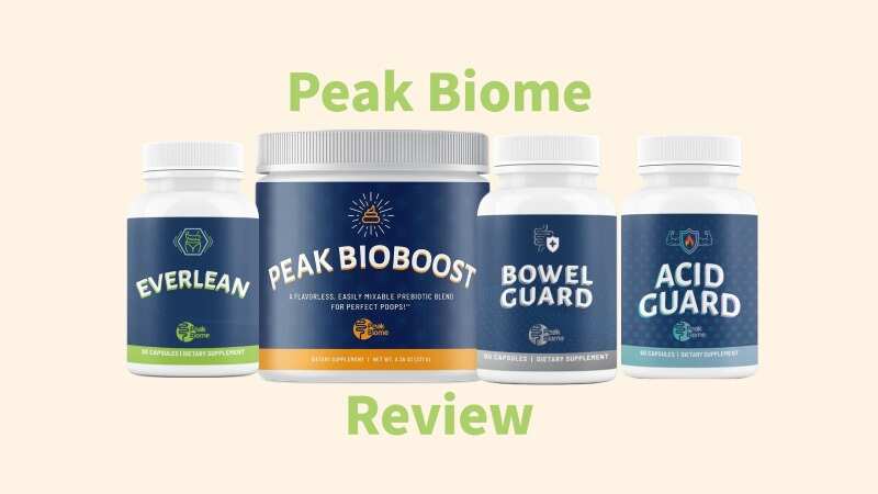 peak biome brand products review