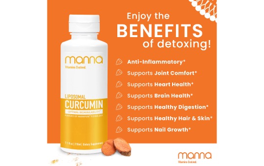 benefits list - manna liposomal curcumin