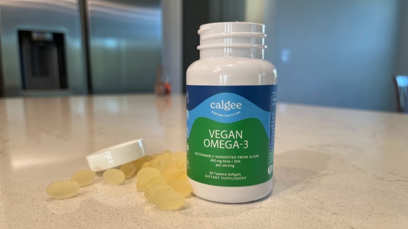 calgee omega 3 vegan supplement
