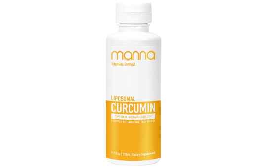 product image - liposomal curcumin manna