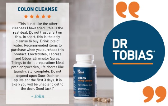 dr tobias colon cleanse testimonial