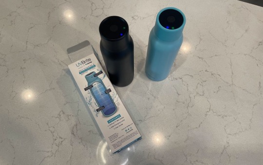 UVbrite self cleaning water bottle