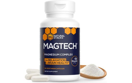 bottle of magtech magnesium complex