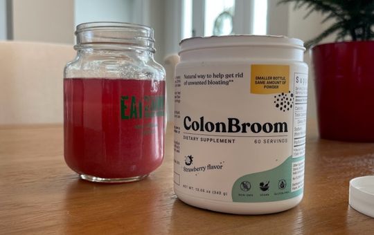 colon broom product and drink mixed up