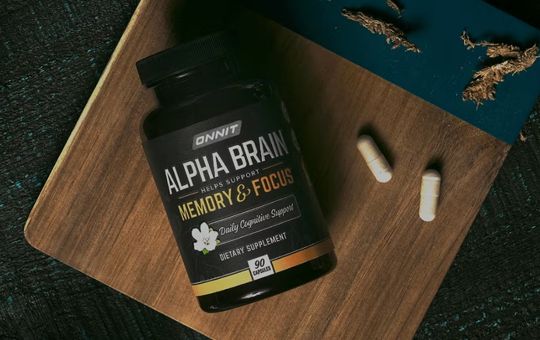 cutting board with alpha brain supplements