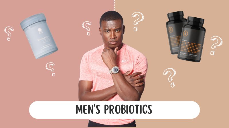 biotics 8 probiotics and ritual synbiotics+ around a man